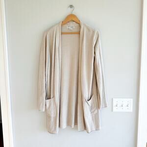 Barefoot Dreams CozyChic Lite Essential Long Cardi‎ Cardigan Sweater M